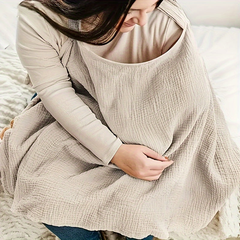 Maliben | ComFortvoed Nursing Blanket – Soft Cotton Blanket With Breathable Fabric for Mothers