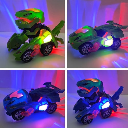 Maliben | Transforming Dinosaur Toy Car | Best Automatic Transformer Toy Car - Stimulates Creative Play