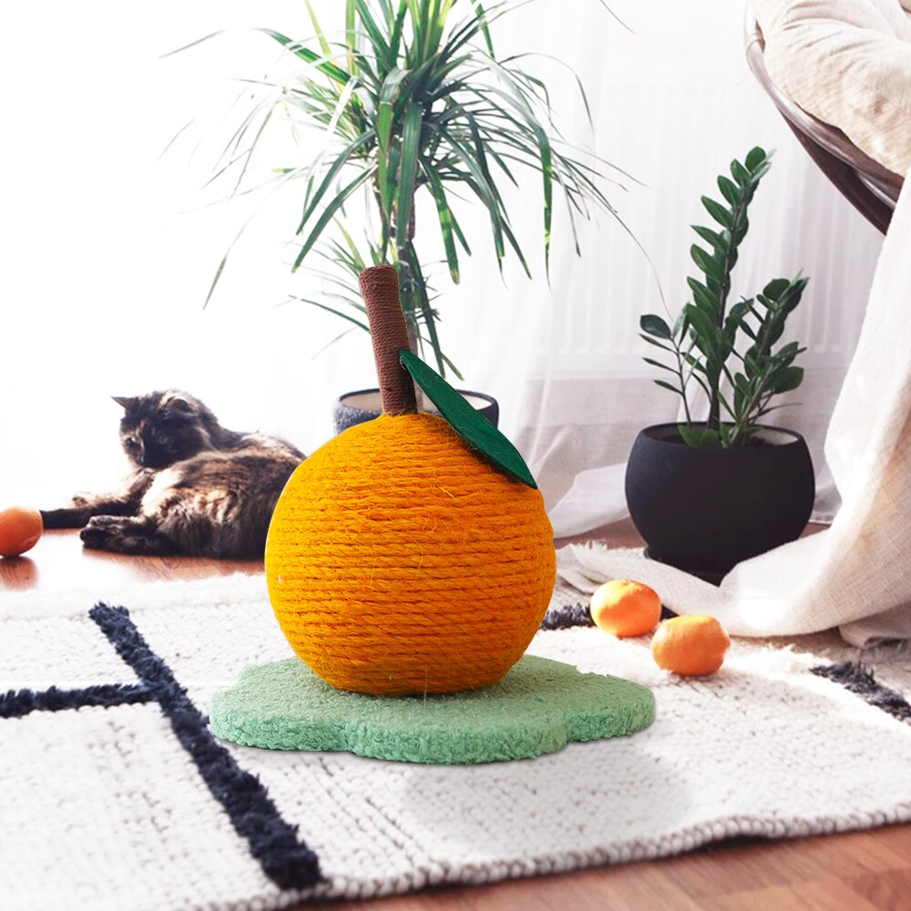 Maliben | Orange Tree Pet Scratching Toy
