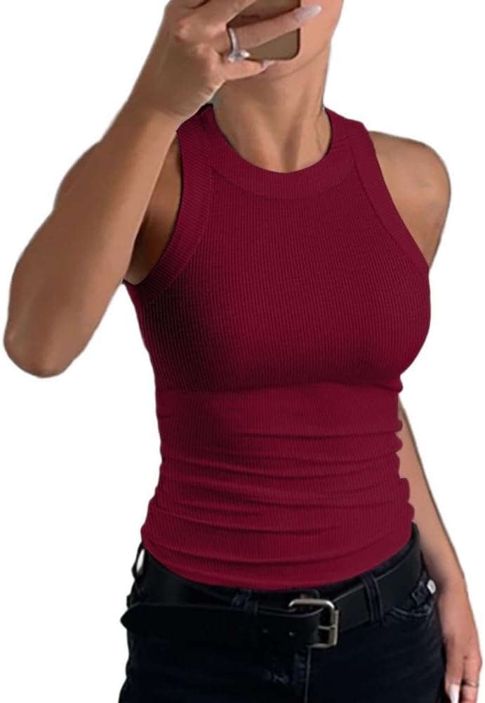 Maliben | Women's Ribbed Racerback Tank