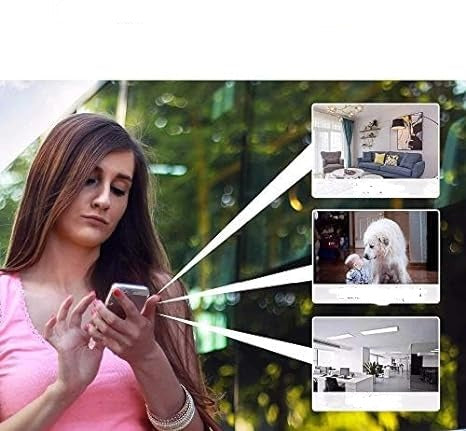 Maliben | Wlan Surveillance Camera Secureview Mini | 1080p Full Hd | Weatherproof & Wireless | App Control & Night Vision