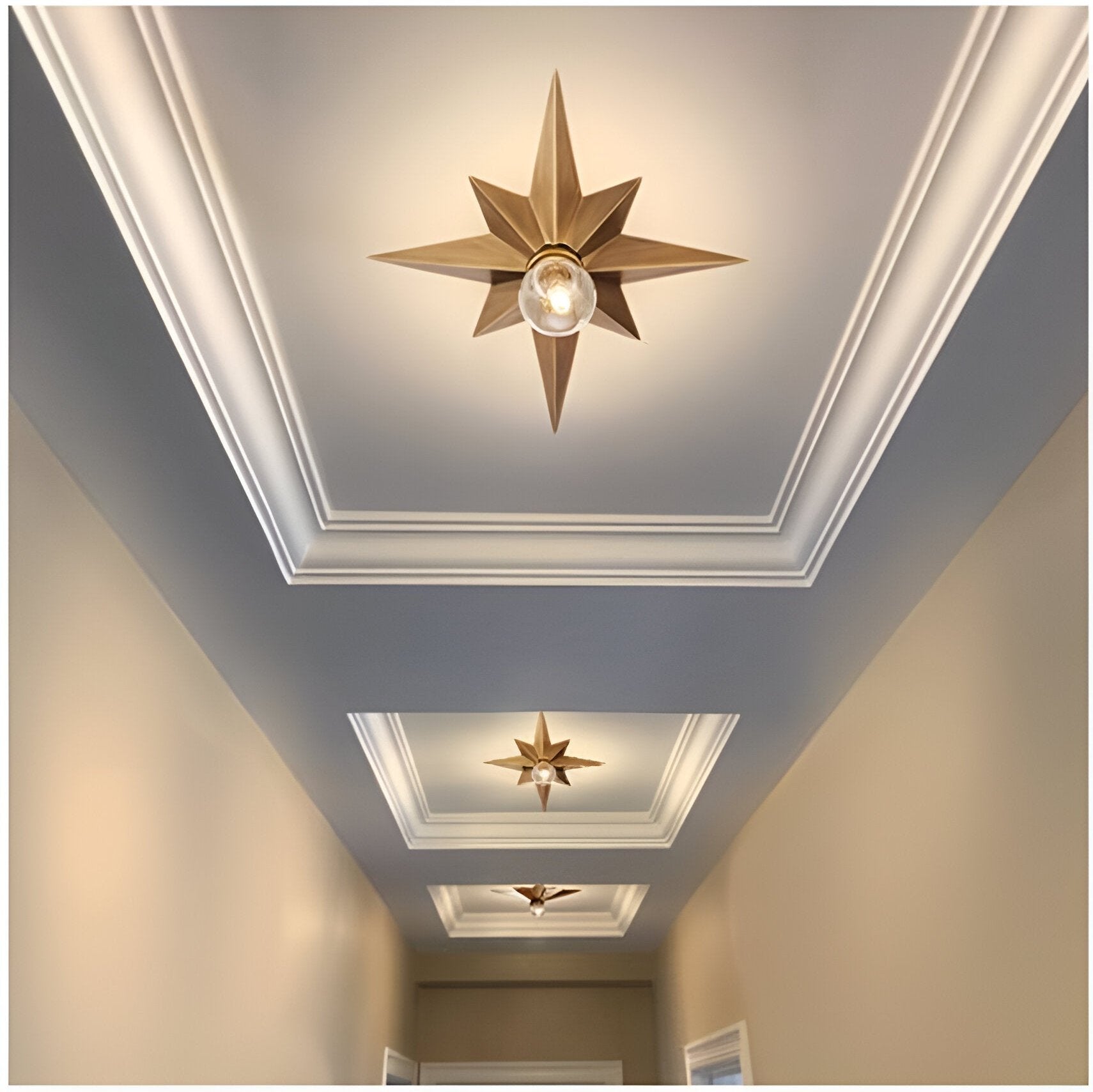Maliben | Modern Star-Shaped Ceiling Lamp