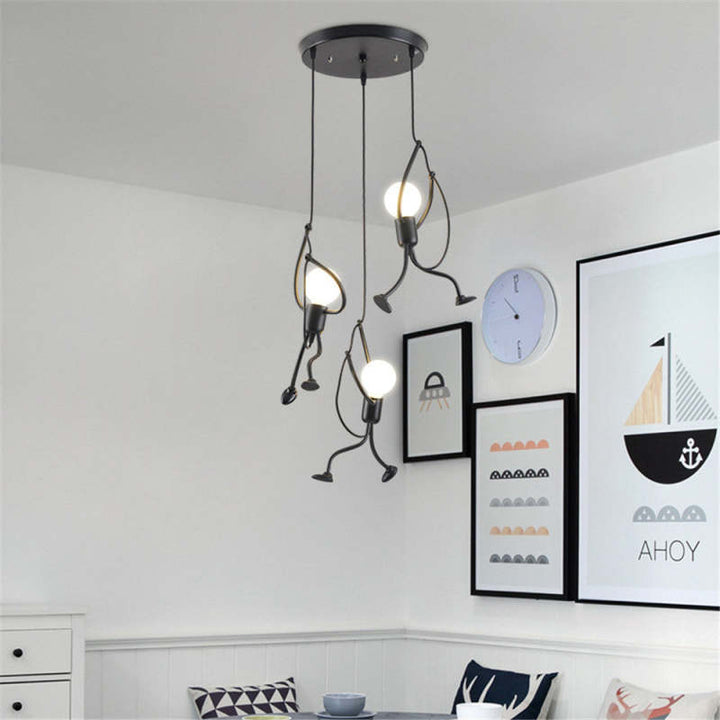 Maliben | Funkylight | Retro Iron Man - Ceiling Lamps