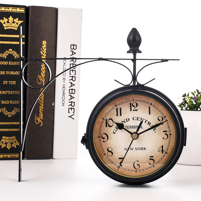 Maliben | Double-sided EuroElegance wall clock