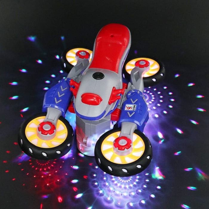 Maliben | Motomorph | Magical Transformations - Electric Motorcycle With Led, Music, And 360° Rotation