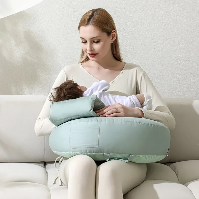Maliben | Nursing Pillow With Back Support – Ergonomic Baby Pillow For Breastfeeding