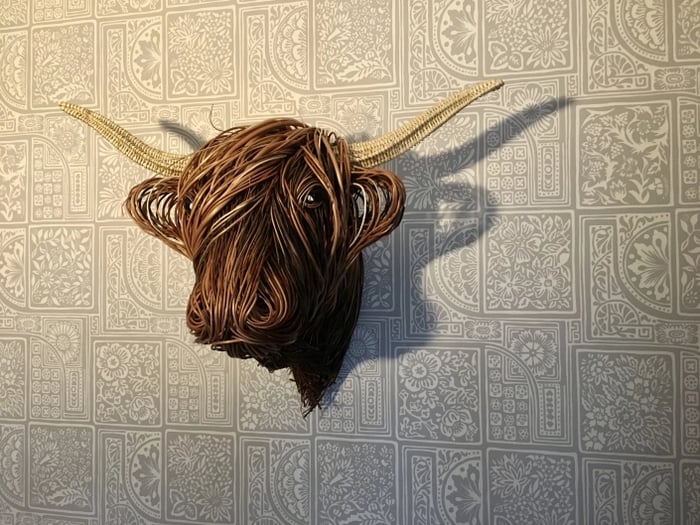 Maliben | Cow Wall Sculpture – Bowie