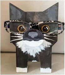 Maliben | Wooden Glasses Stand With Animals