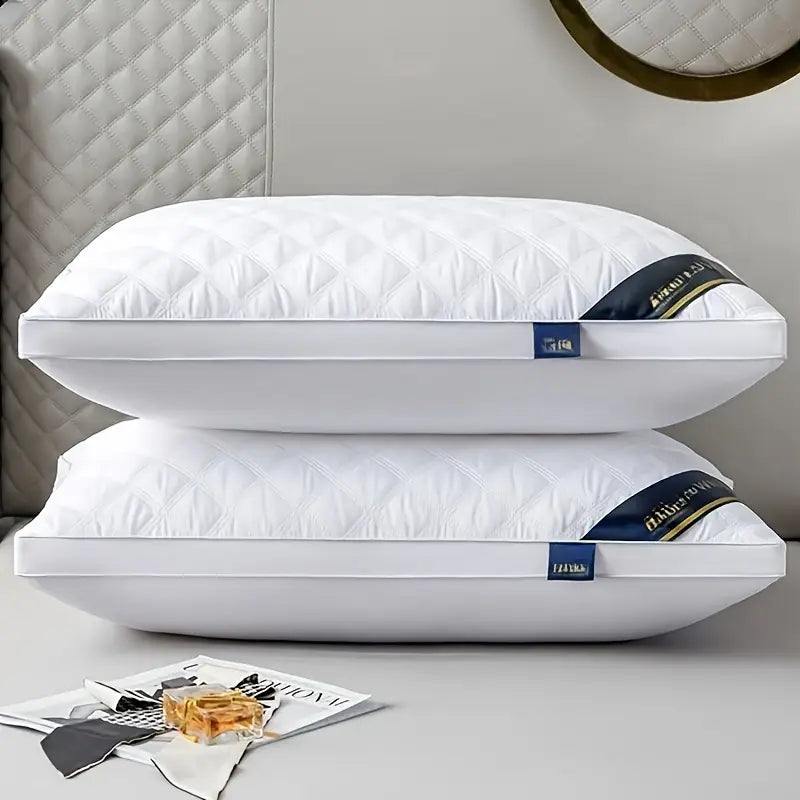 Maliben | Dreamrest - Set Of 2 Hypoallergenic 3d Pillows - Soft Cervical Support & Hotel Quality Sleep