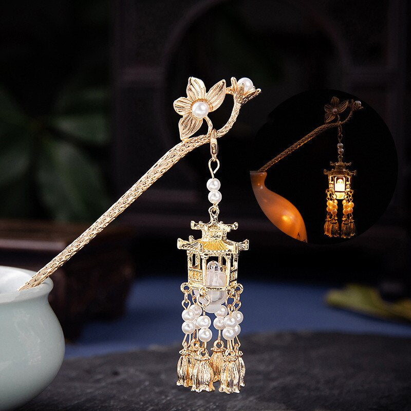 Maliben | Ancient Style Lantern Hair Pins