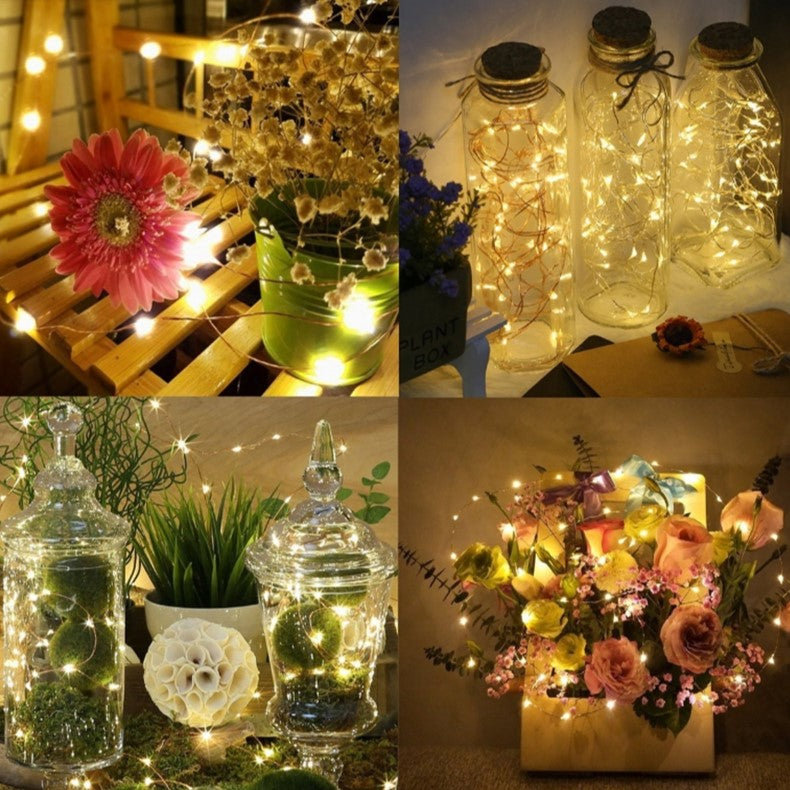 Maliben | Royelux Solar String Lights Fairy Lights - Waterproof Outdoor Led