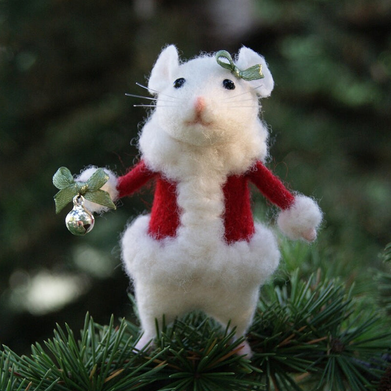 Maliben | Felt Mouse Halloween Ornament
