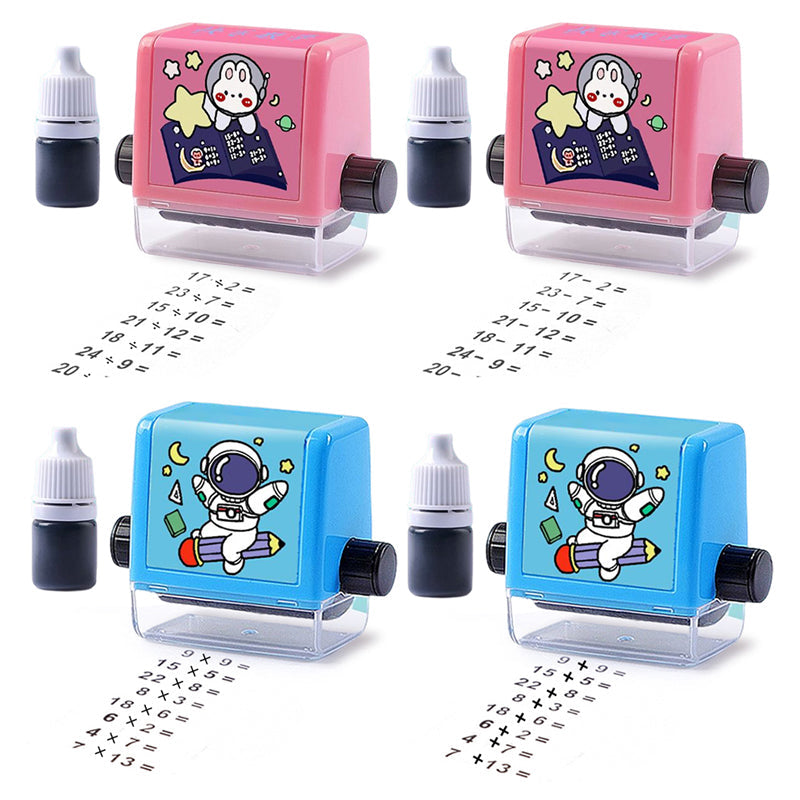 Maliben | Rekenroller | Learning Becomes Fun - Math Stamp For Tables And Sums
