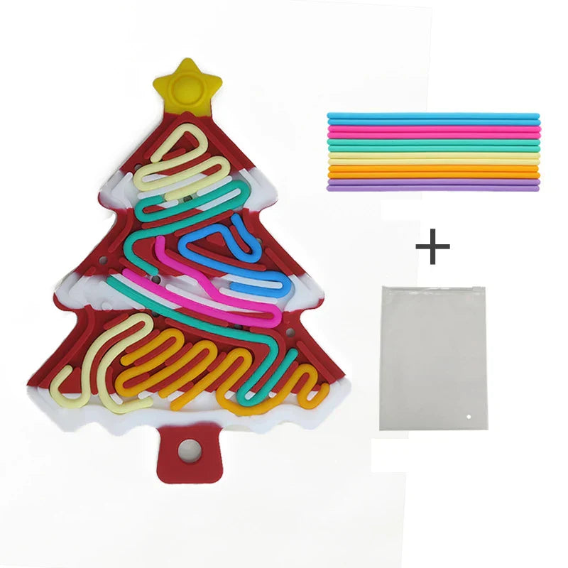 Maliben | Silicone Stress Reliever Christmas Tree – Compact And Fun For The Christmas Time