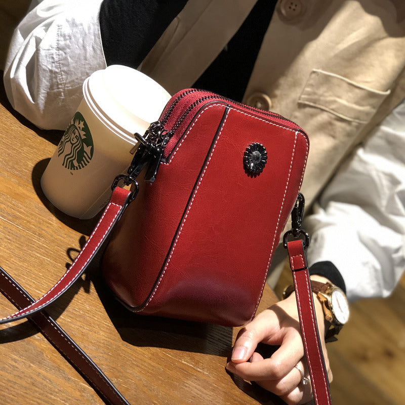 Maliben | Women's Soft Leather Mobile Phone Bag