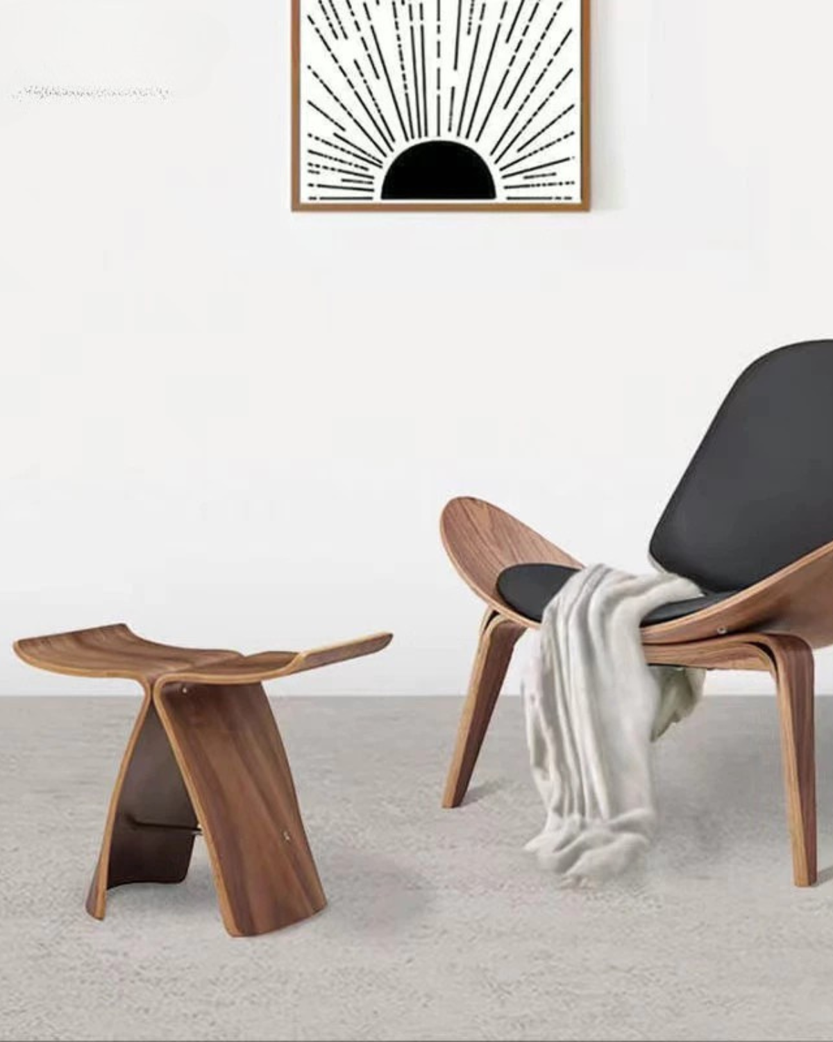 Maliben | Vintage Butterfly Side Table