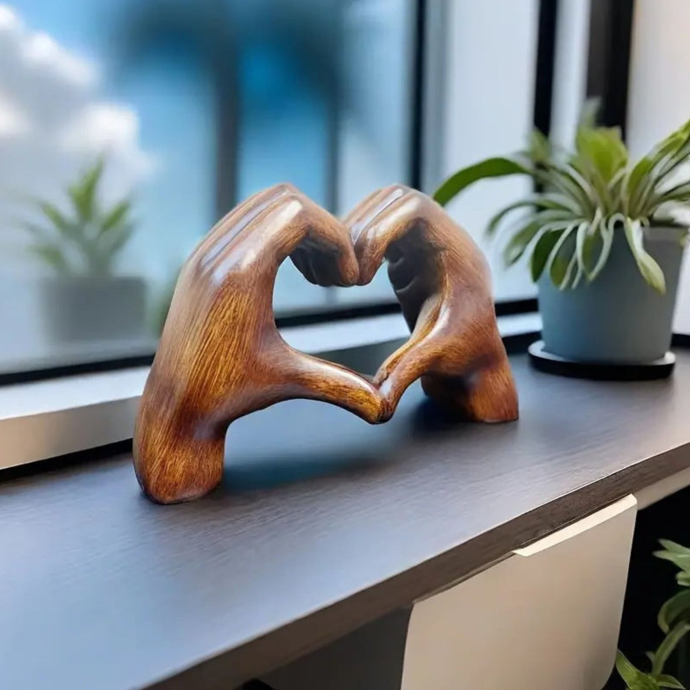 Maliben | Woodlove - Heart-Shaped Handicraft Made Of Oak Wood