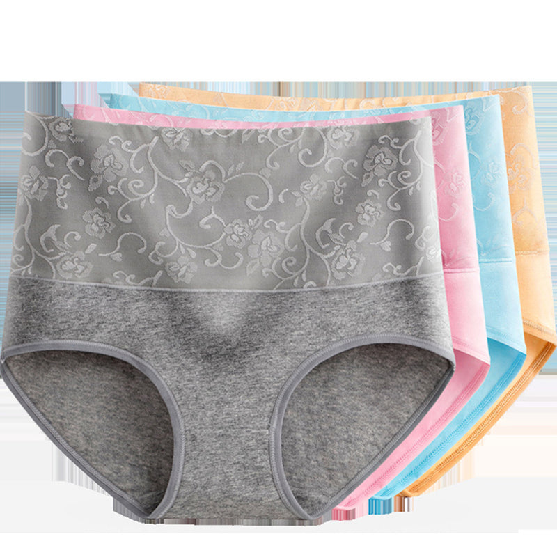 Maliben | Women's High Waist Cotton Underwear