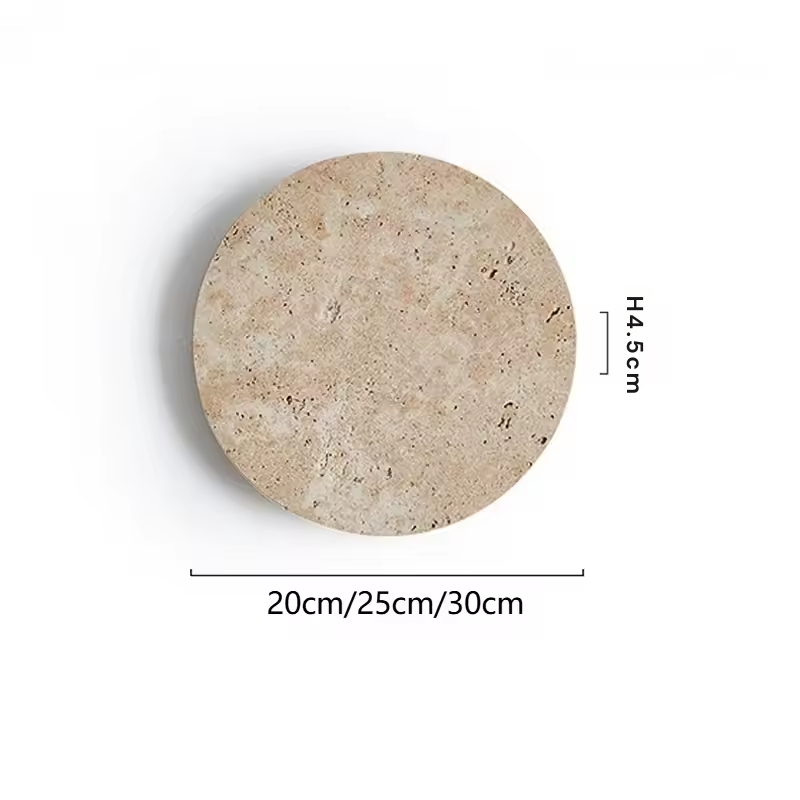 Maliben | Wabi-Sabi Travertine Natural Stone Wall Light