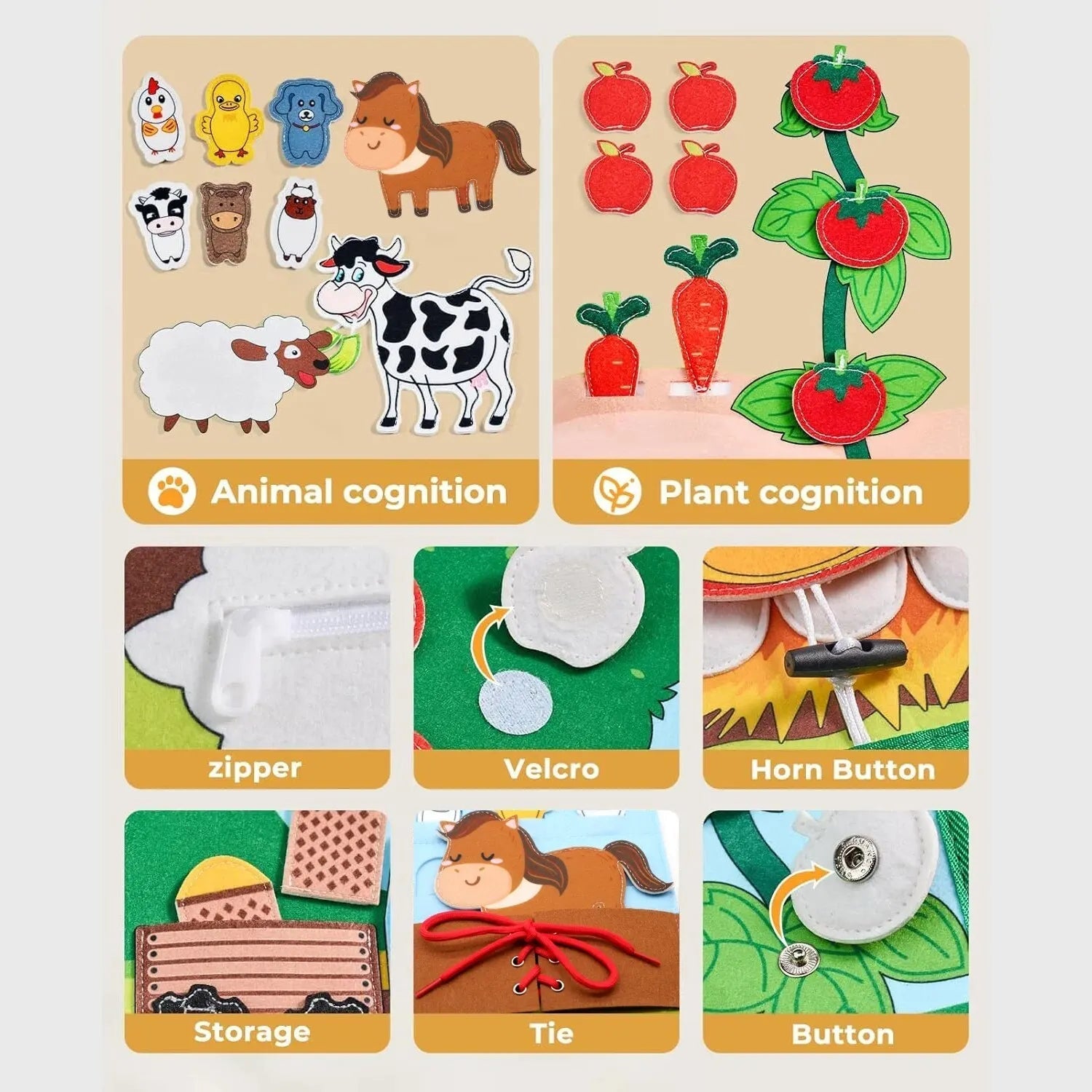 Maliben | Creative Workbook With Farm Animals - For Toddlers And Preschoolers