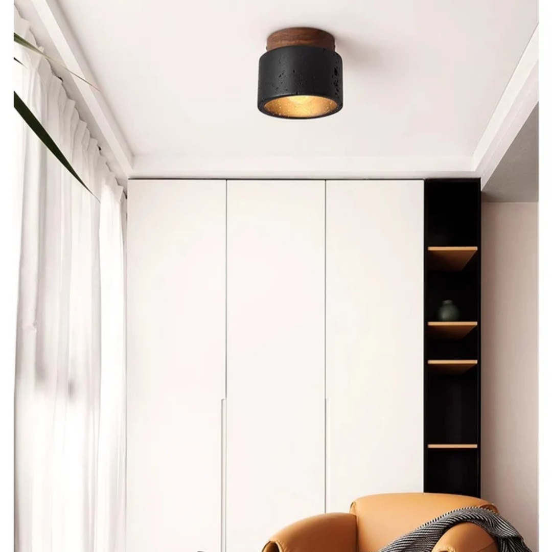 Maliben | Ceiling Lamp With Stone Look
