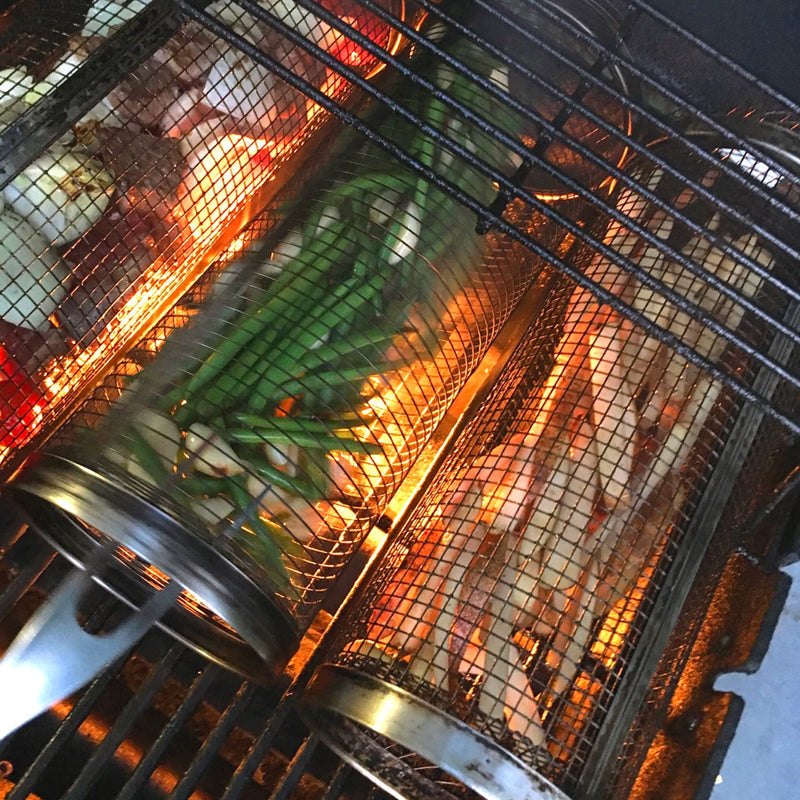 Maliben | Cylindrical Grill Basket