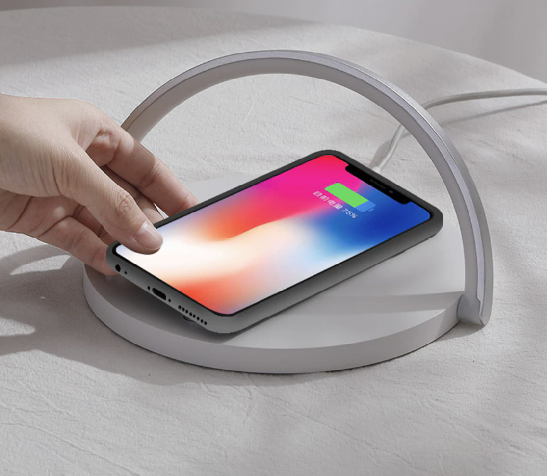 Maliben | Bowlight Design | Atmospheric 3-In-1 Night Light With Wireless Charging