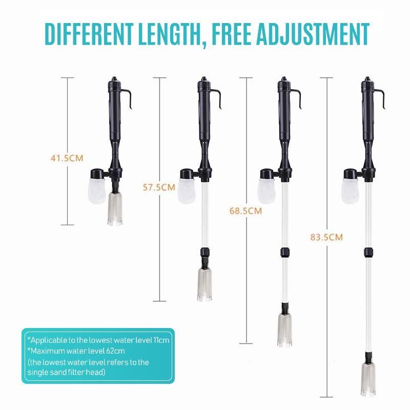 Maliben | Automatic water changer for fish tank electric sand washer