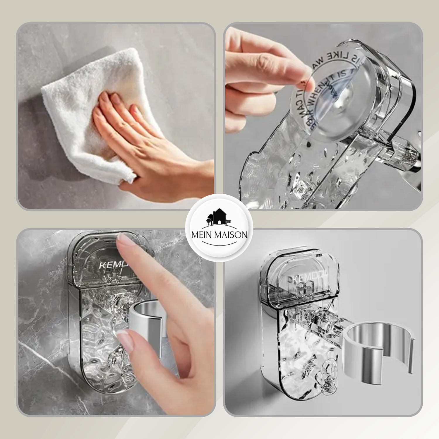 Maliben | Dryfix – Hair Dryer Practically Accessible, No Drilling Required!