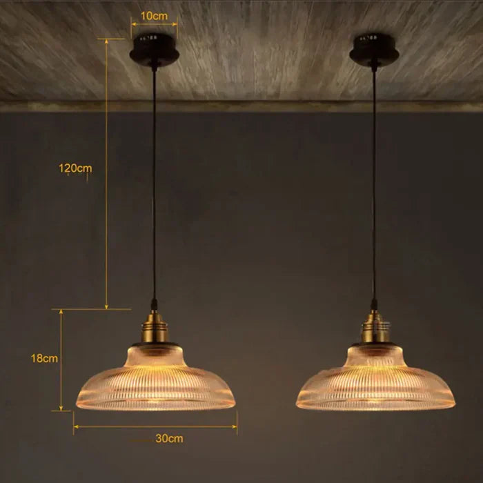 Maliben | Glass Pendant Lamp - Crystalloom