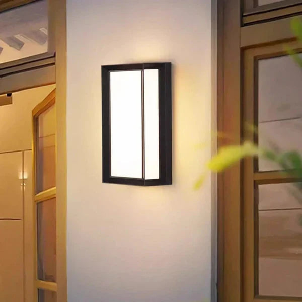 Maliben | Outdoor Wall Light | Waterproof Led Lantern With Pir Motion Sensor | Ideal For Patios, Porches & Walkways