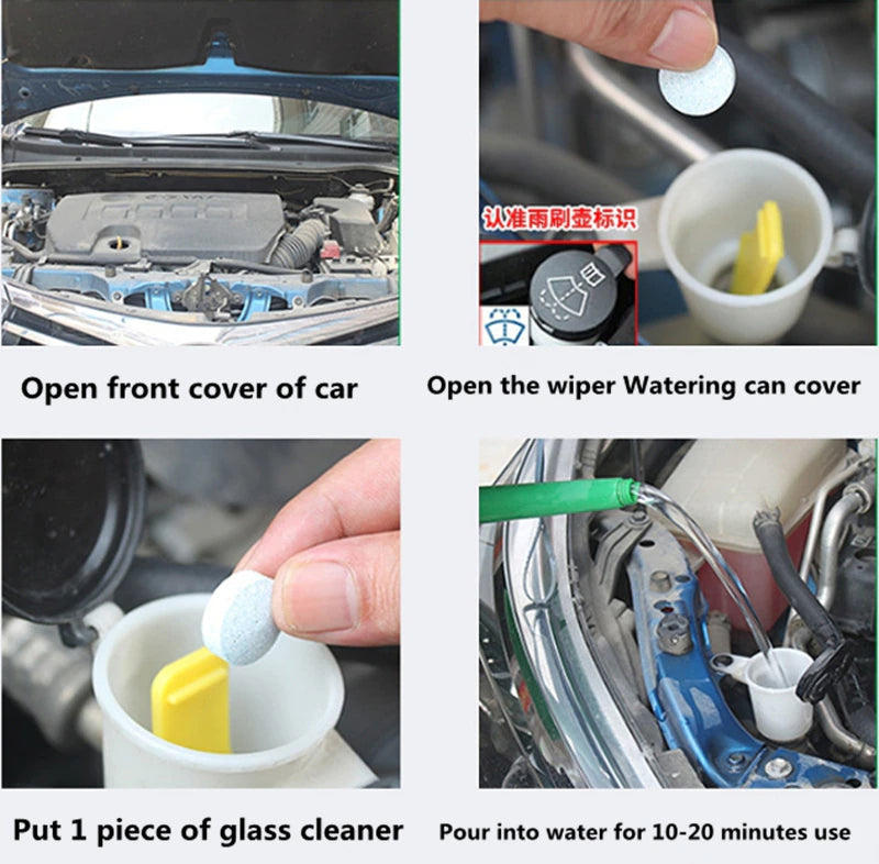 Maliben | Car Windshield Cleaning Packs