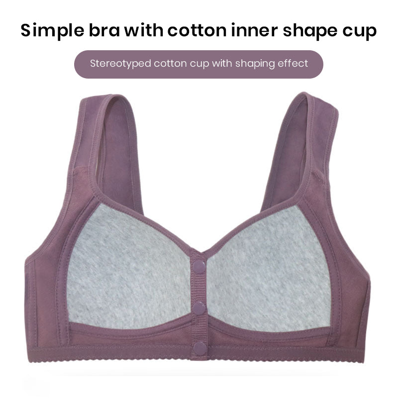 Maliben | Front Button Middle Aged And Elderly Underwear