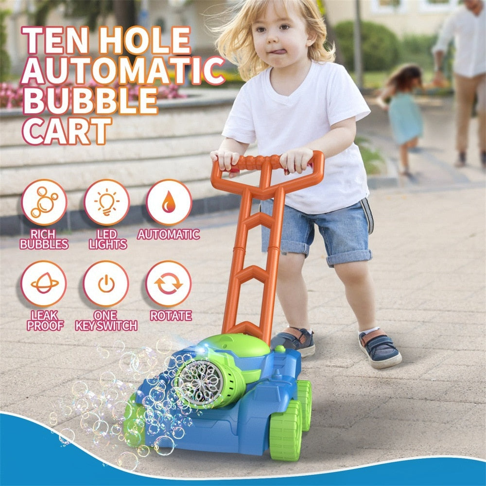 Maliben | Automatic Bubble Machine | Bubble Maker For Kids - Electric Toy