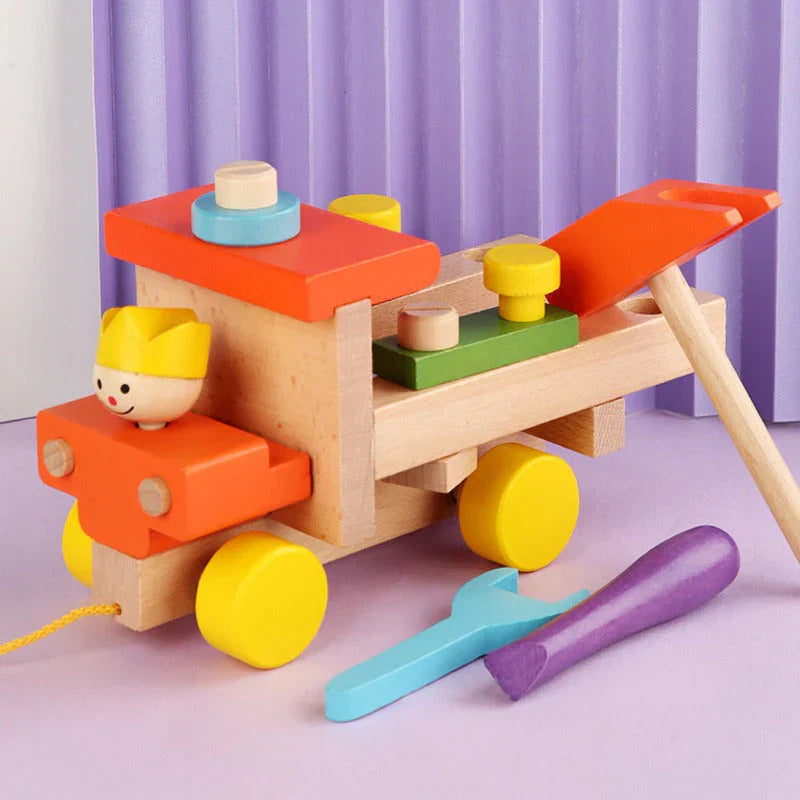 Maliben | Woods - Screw Car Toy – Develop Curiosity And Cognitive Skills