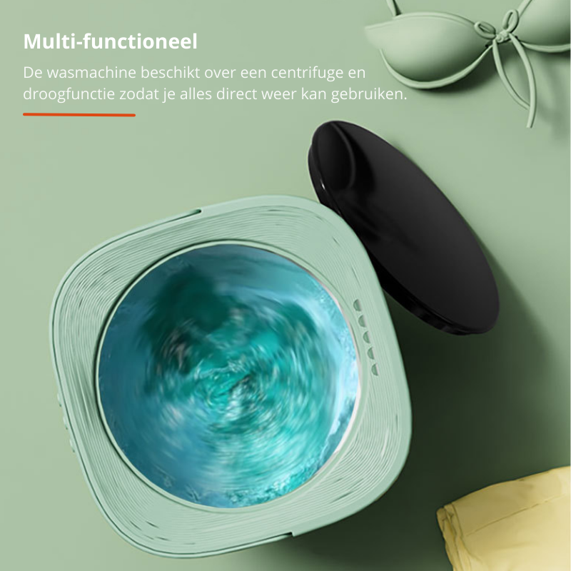 Maliben | Foldawash | The Convenient Foldable Mini Washing Machine With Dryer