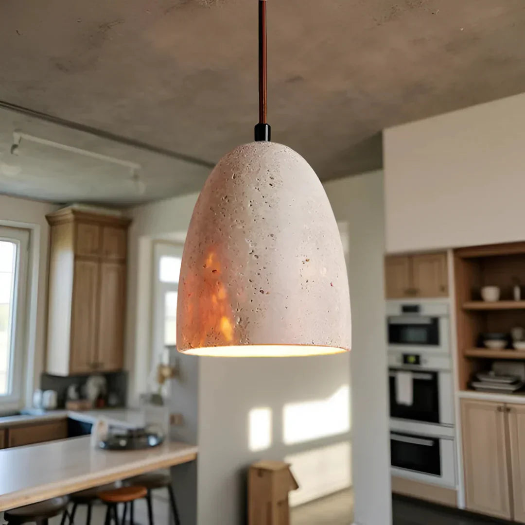 Maliben | Retro Travertine Pendant Lamp