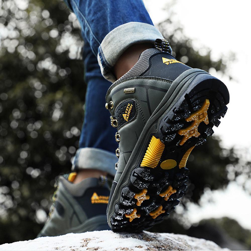 Maliben | Men's Hiking Shoes With Fur