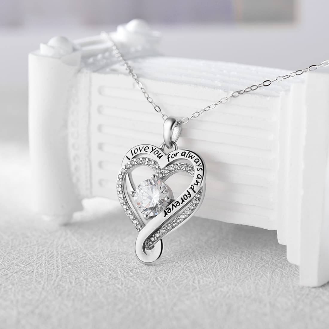Maliben | Foreverlove | For My Wife I Will Always Love You Necklace Gift