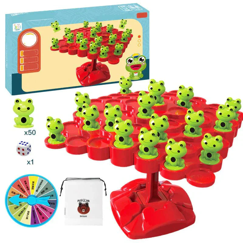 Maliben | Frog Tree Balance Game – Learn Math And Balance Playfully