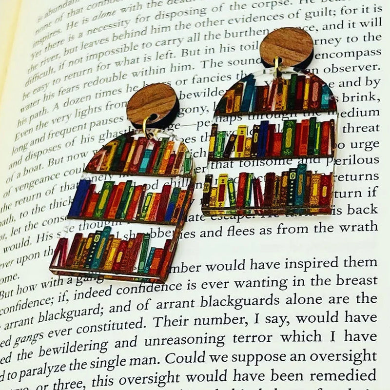Maliben | Beech Earrings / Earrings For Book Lovers