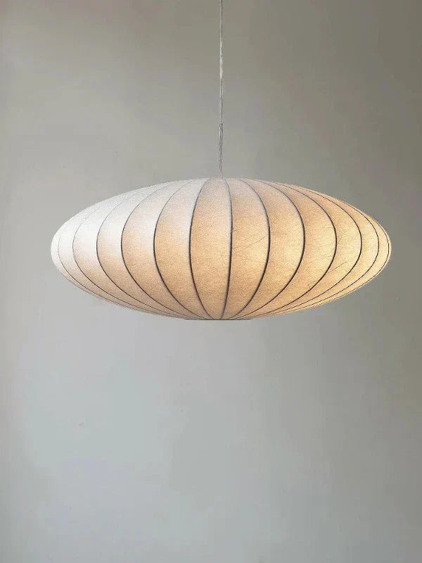 Maliben | Silkcrown - Silk Pendant Lamp With Crystals