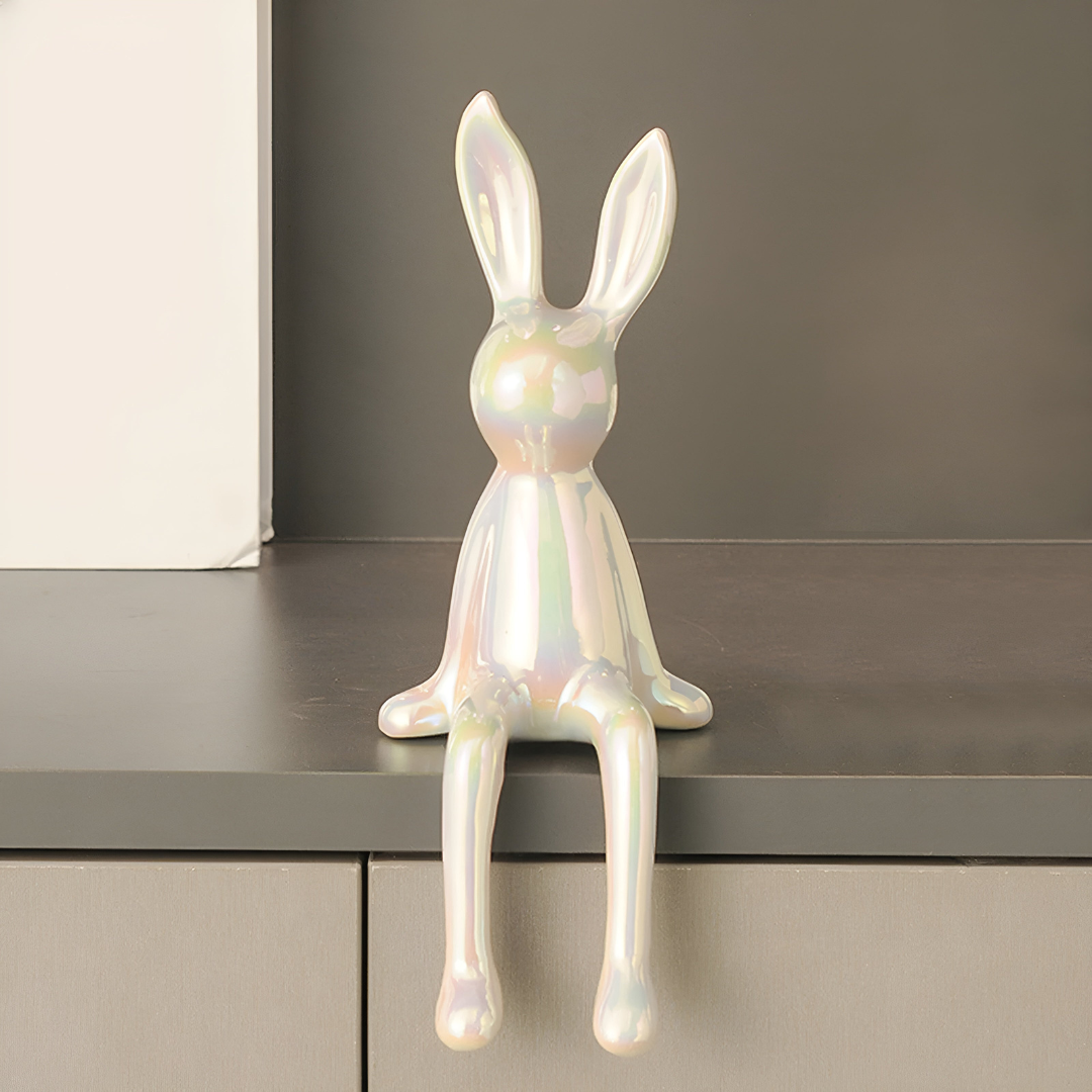 Maliben | Shiny Ceramic Rabbit Figurine
