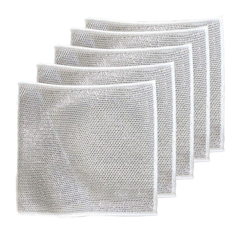 Maliben | Multi-Purpose Dishwashing Cloth Made Of Wire For Wet And Dry