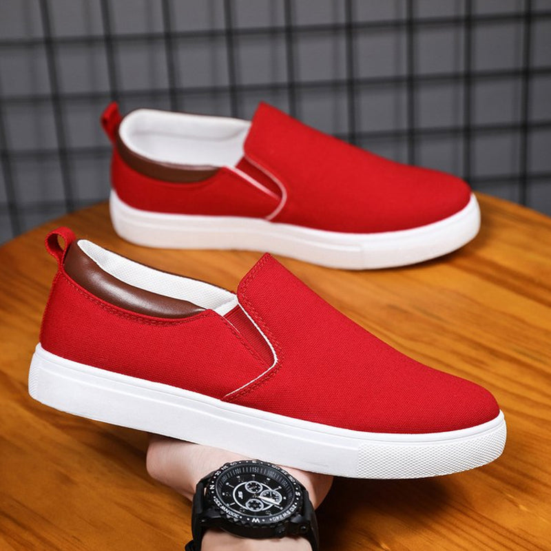 Slip-On Shoes Made Of Canvas For Men