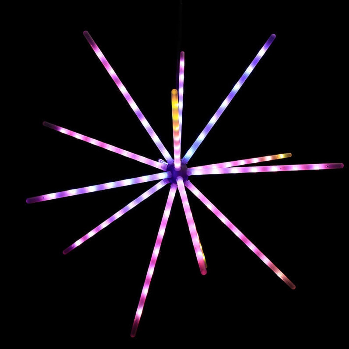 Maliben | Creative Rgb Illusion Windmill Fireworks Led String Lights