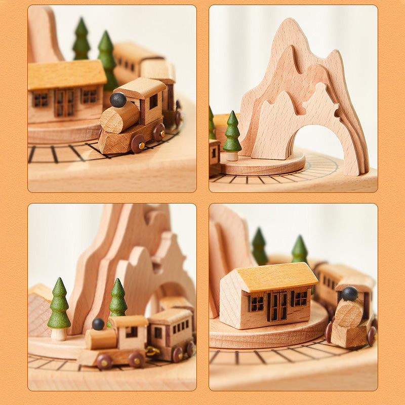 Maliben | Handmade Wooden Rotating Music Boxes