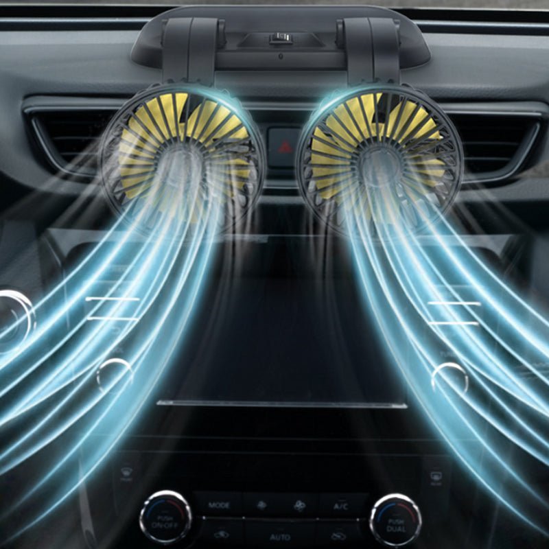 MAliben | Car Fan - Enjoy a Cool Breeze While You Drive!
