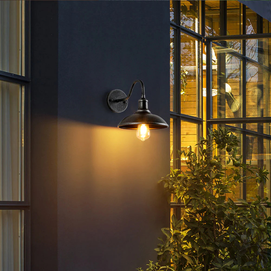 Maliben | Antique Brass Ip65 Waterproof Outdoor Wall Lamp