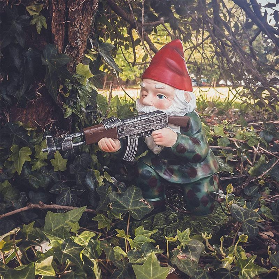 Maliben | Military Garden Gnome